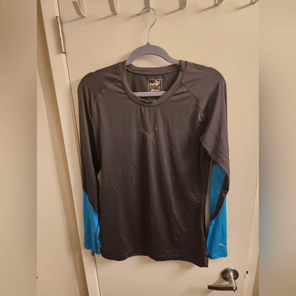 Puma Dry-Fit Long Sleeve Athletic Shirt
